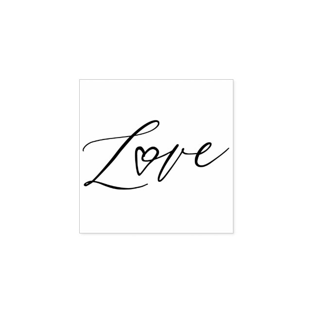Love Rubber Stamp (Imprint)