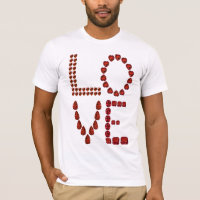 Love – Ruby Gemstone Lettering