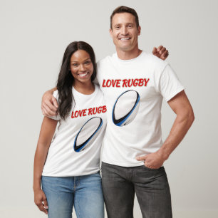 Love Rugby - Unisex Rugby T-Shirt