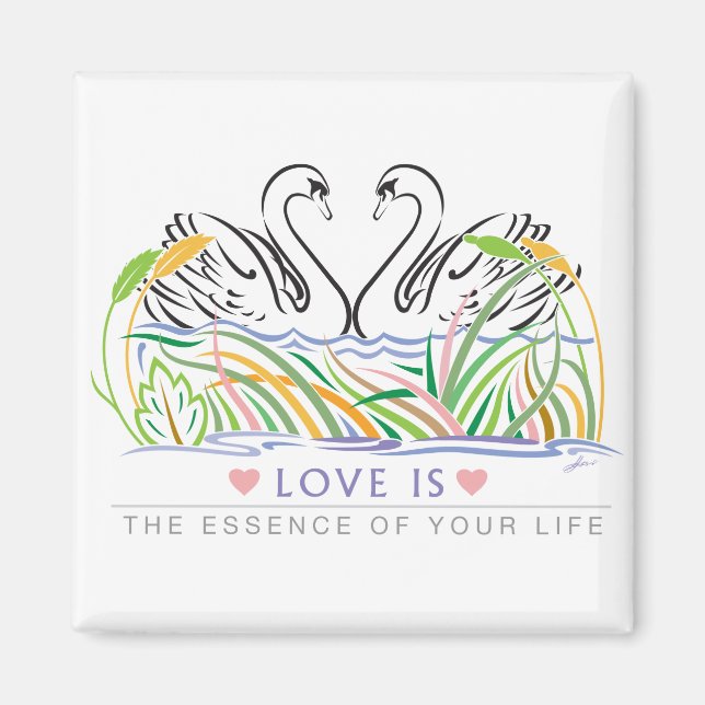 Love Rules Magnet (Front)