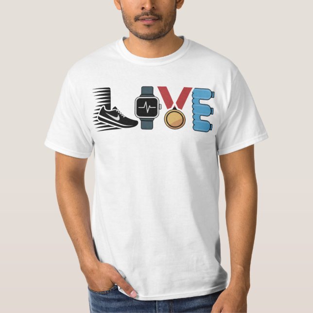 Love Run T-Shirt (Front)