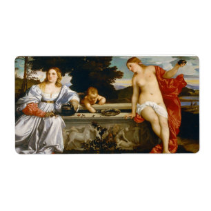 Love Sacred and Profane Love by Titian