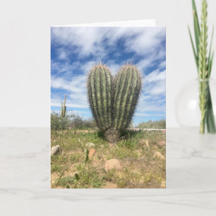 love saguaro greeting card