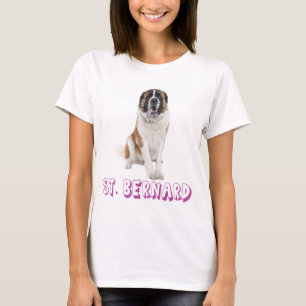 Love Saint Bernard Puppy Dog T-Shirt