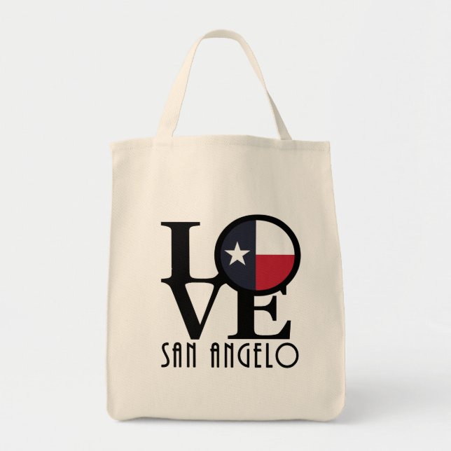 LOVE San Angelo Tote Bag (Front)