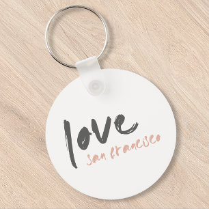 Love San Francisco   California USA City Frisco Key Ring