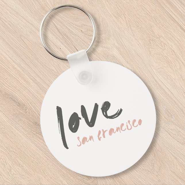 Love San Francisco | California USA City Frisco Key Ring (Creator Uploaded)
