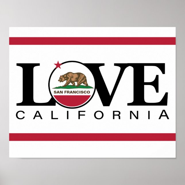 LOVE San Francisco Poster (Front)