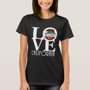 LOVE San Lorenzo Valley California T-Shirt