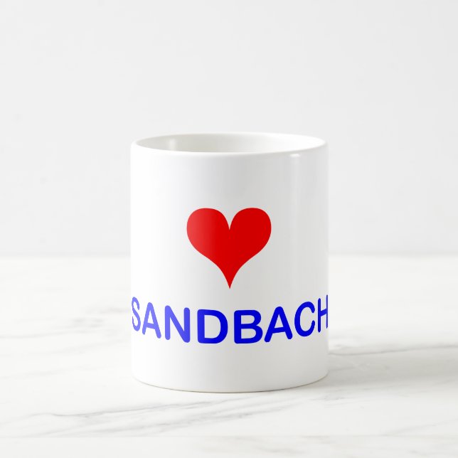 Love Sandbach Coffee Mug (Center)
