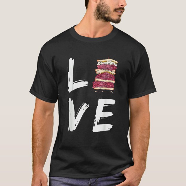 Love Sandwich  National Sandwich Day Food T-Shirt (Front)