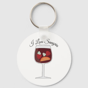 Love Sangria Key Ring