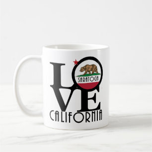 LOVE Saratoga California 11oz Coffee Mug