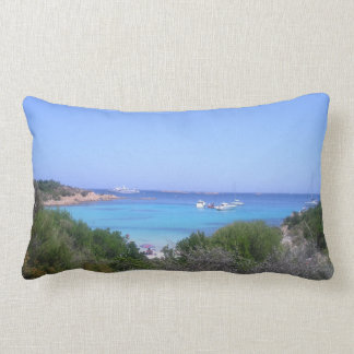 love sardinia beach of prince lumbar cushion