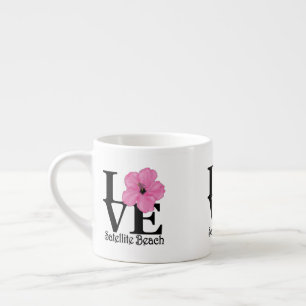 LOVE Satellite Beach Pink Espresso Cup