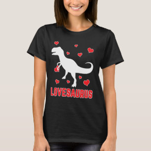 Love Saurus T Rex Dinosaur Funny Valentines Day Ou T-Shirt