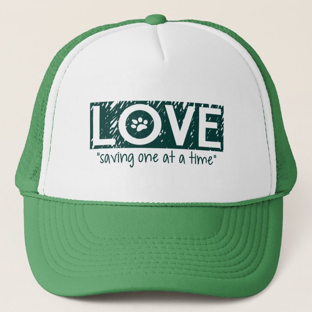 Love 'saving one at a time' Hat (Front)