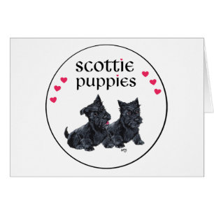 Love Scottie Puppies Valentine