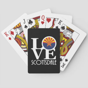 LOVE Scottsdale Arizona Playing Cards