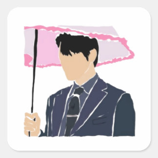 Love Scout Eun Ho Square Sticker