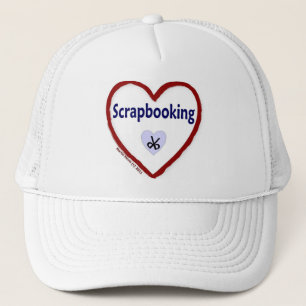 Love Scrapbooking Trucker Hat
