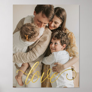 Love Script Family Foil Prints