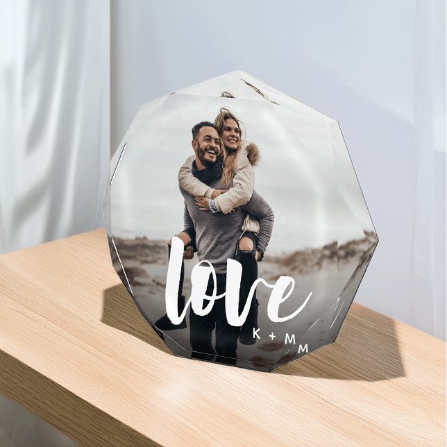 Love Script Overlay Personalised Couples Photo Blo Block (Creator Uploaded)