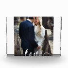 Love Script Overlay Photo