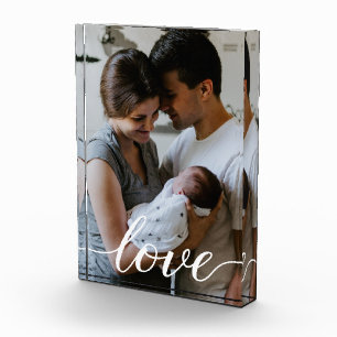 Love Script Personalised Family Photo