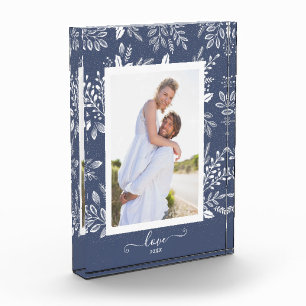 LOVE Script Photo Block