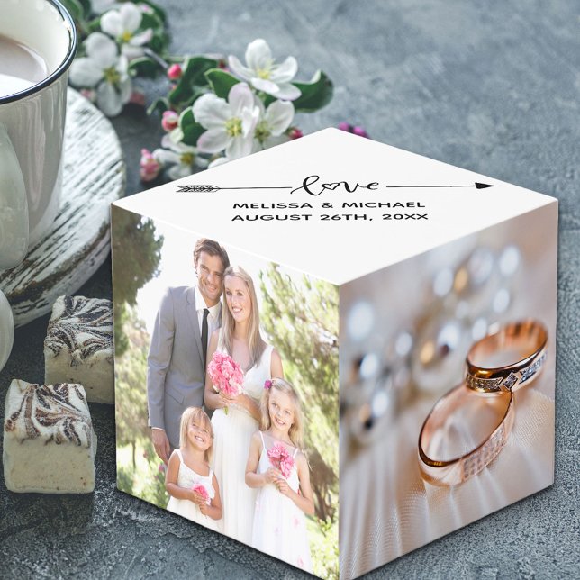 Love Script with Custom Names and Wedding Photos Cube (Creator Uploaded)