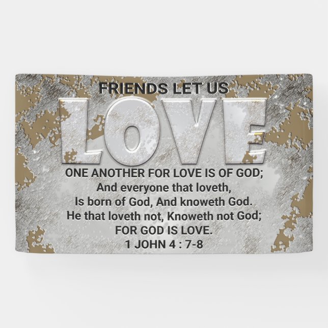 Love Scripture Banner (Horizontal)