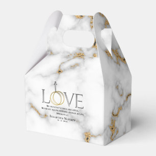 Love Scripture Verse Ephesians 4:2 Wedding Favour Box