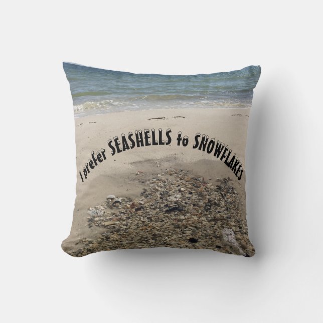 Love Seashells Cushion (Front)
