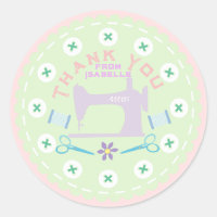 Love Sewing Machine Pastel Green