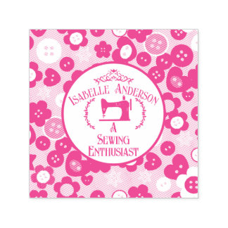 Love Sewing Self-inking Stamp