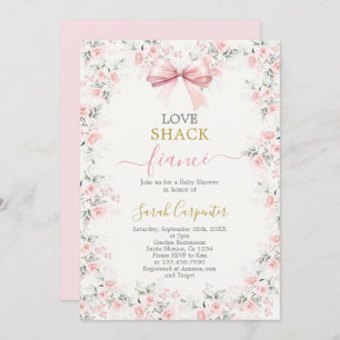 Love Shack Fiancé Bridal Shower Invitation