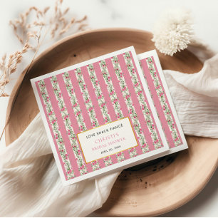 Love Shack Fiance Garden Tea Party Bridal Shower Napkin