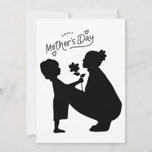 "Love Shadows – Heartfelt Mother’s Day Art" Holiday Card