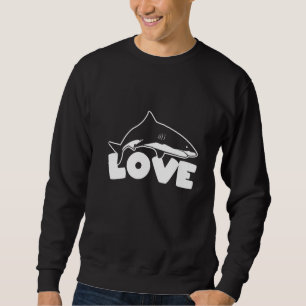 Love Sharks Shark Sweatshirt