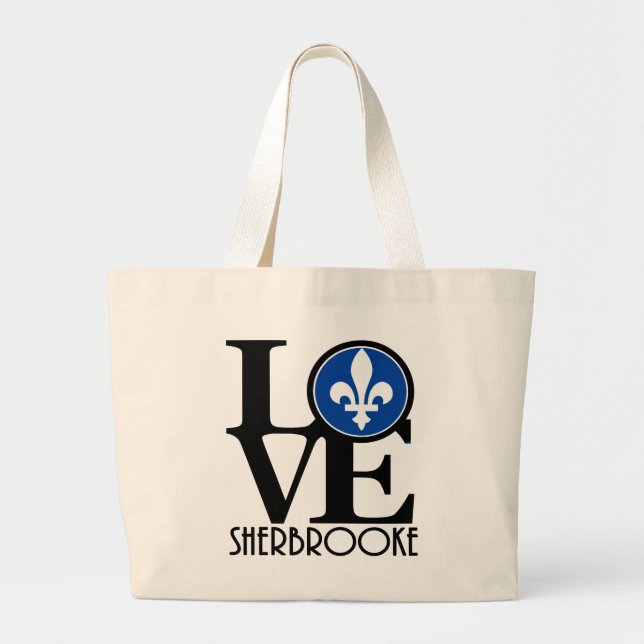 LOVE Sherbrooke Large Tote Bag (Front)