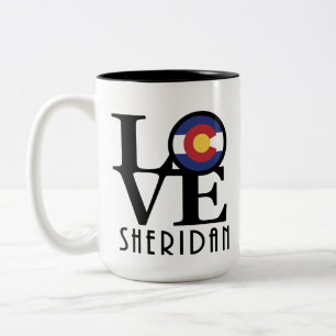 LOVE Sheridan Colorado 15oz Two-Tone Coffee Mug