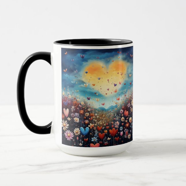 Love Shines Wildfire Bright Mug (Left)