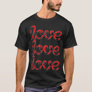 Love Shirt Women Men Kids Buffalo Plaid Cute Valen
