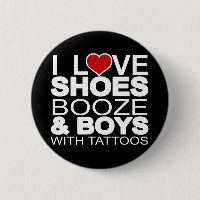 Love Shoes Booze Boys with Tattoos