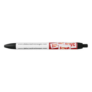 Love Sign Black Ink Pen