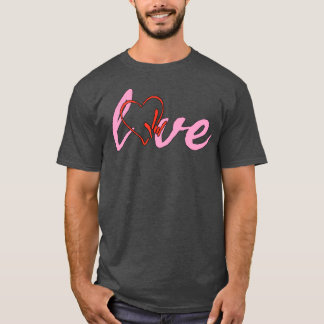Love Sign Language ASL Hand Signing Gestural Langu T-Shirt