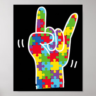 Love Sign Language Autism Awareness Month Asl Love