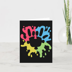 Love Sign Non-verbal Autism Support Awareness Puzz Card