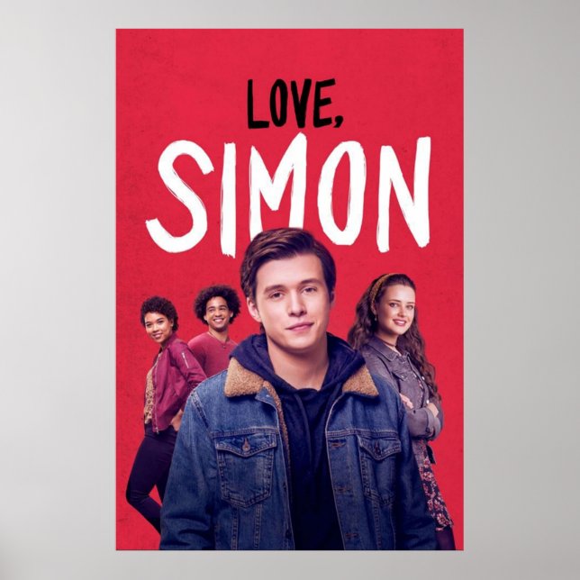 Love Simon Poster (Front)